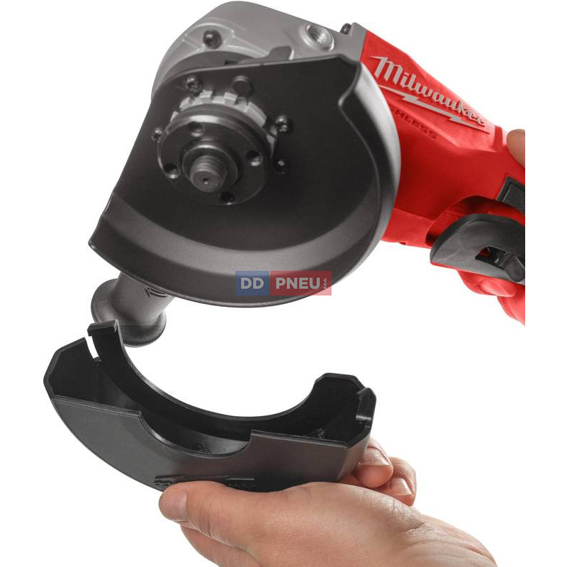 M18 bezuhlíková uhlová brúska 125 mm s posuvným spínačom M18 BLSAG125X-0