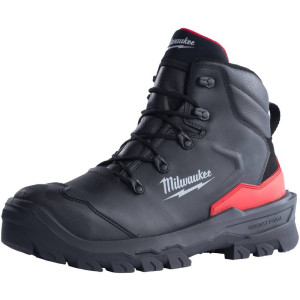 Bezpečnostné topánky MILWAUKEE Armourtred™ S3S 1M110111W – kožené, čierne, EU 40