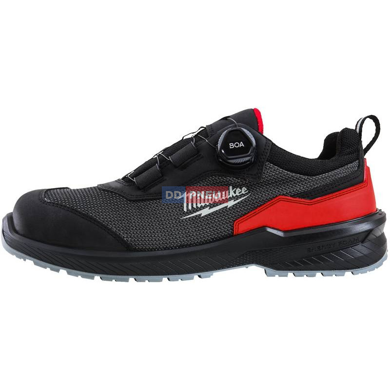 Bezpečnostné poltopánky MILWAUKEE Flextred™ S1PS B1L110133 – textilné, čierna, BOA, EU 42
