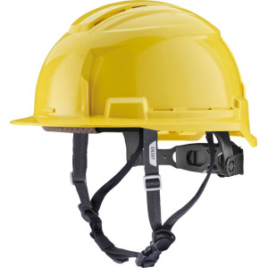 Prilba Milwaukee BOLT™100 – odvetrávaná, s podbradným pásikom, žltá