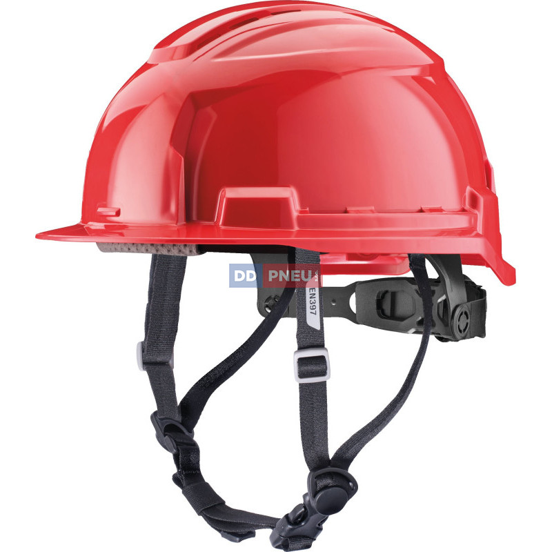 Prilba Milwaukee BOLT™100 – odvetrávaná, s podbradným pásikom, červená