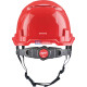 Prilba Milwaukee BOLT™100 – odvetrávaná, s podbradným pásikom, červená