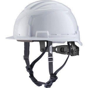 Prilba Milwaukee BOLT™100 – neodvetrávaná, s podbradným pásikom, biela