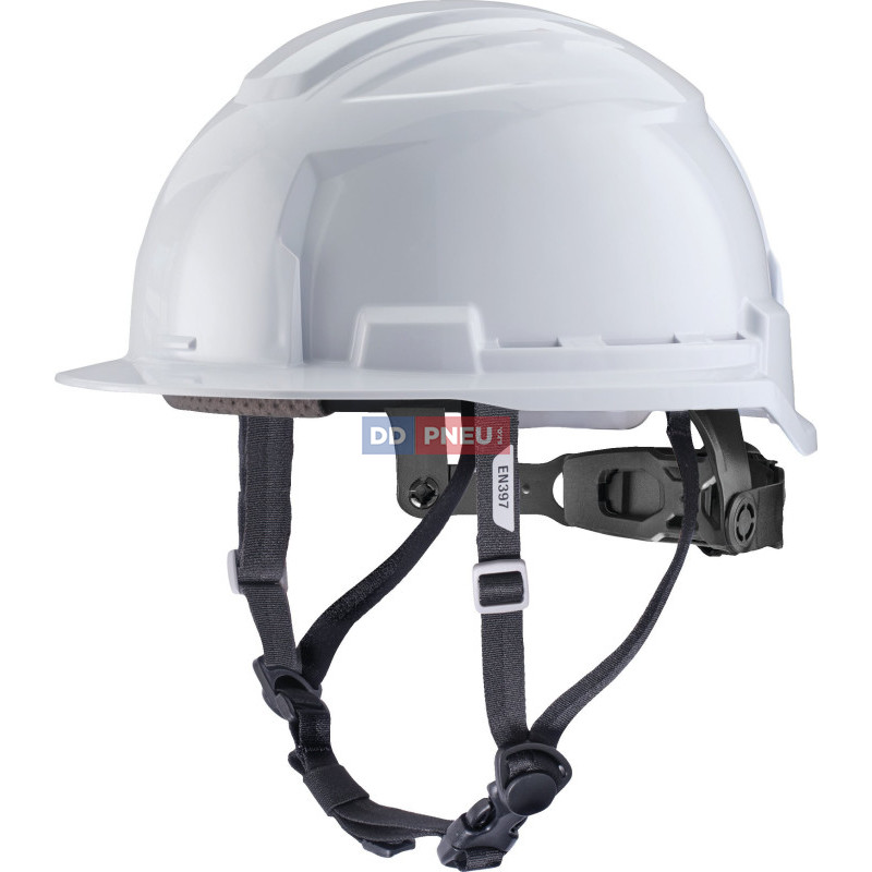 Prilba Milwaukee BOLT™100 – neodvetrávaná, s podbradným pásikom, biela