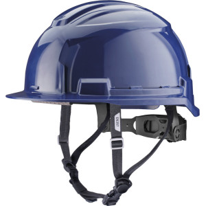 Prilba Milwaukee BOLT™100 – neodvetrávaná, s podbradným pásikom, modrá