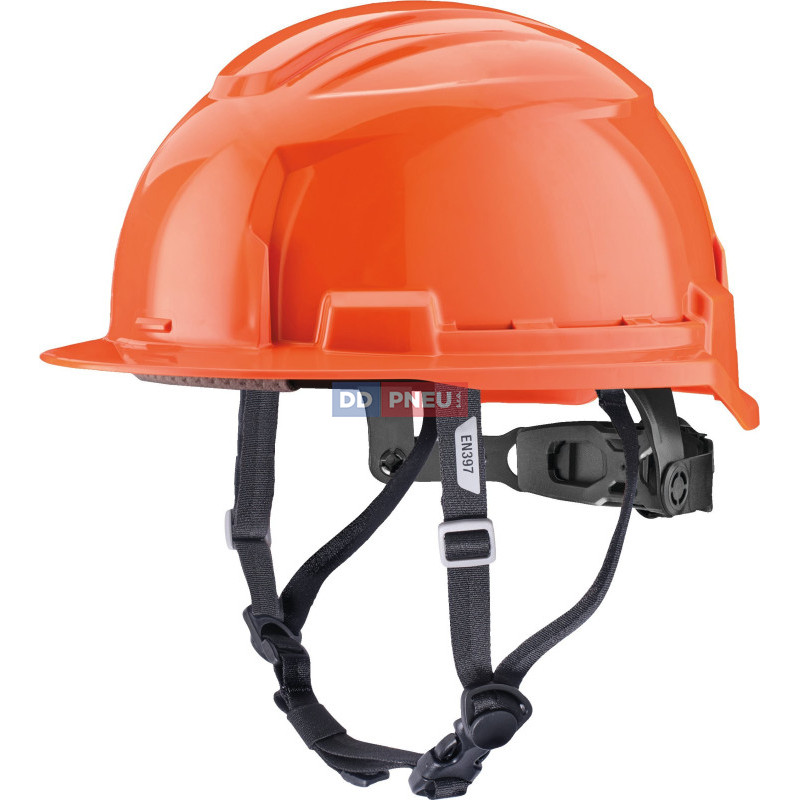 Prilba Milwaukee BOLT™100 – neodvetrávaná, s podbradným pásikom, oranžová