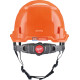 Prilba Milwaukee BOLT™100 – neodvetrávaná, s podbradným pásikom, oranžová
