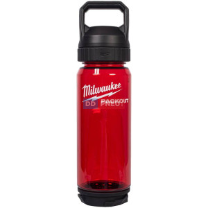 Plastová fľaša Milwaukee PACKOUT™ – červená