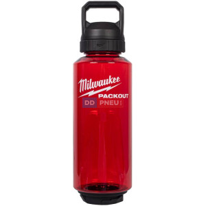 Plastová fľaša Milwaukee PACKOUT™ – červená, 1420 ml