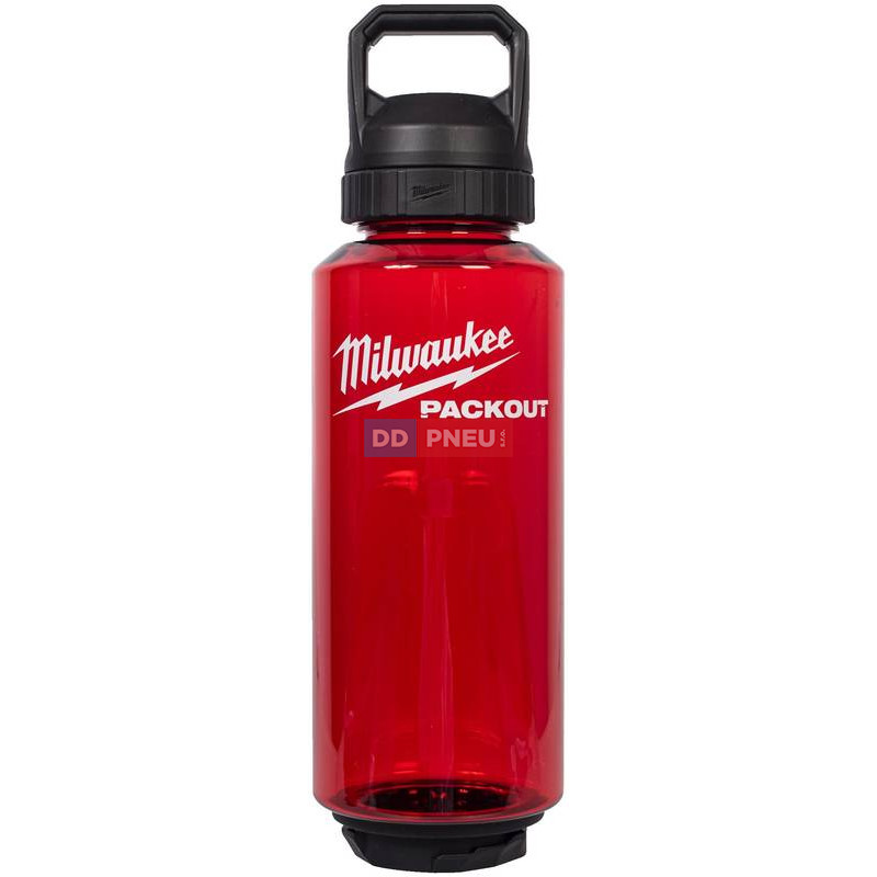 Plastová fľaša Milwaukee PACKOUT™ – červená, 1420 ml