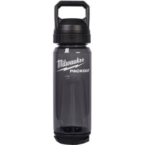 Plastová fľaša Milwaukee PACKOUT™ - čierna