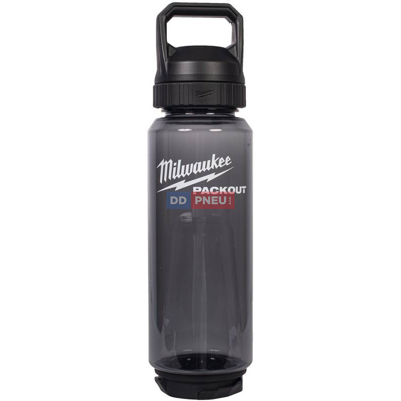 Plastová fľaša Milwaukee PACKOUT™ – čierna, 1005 ml