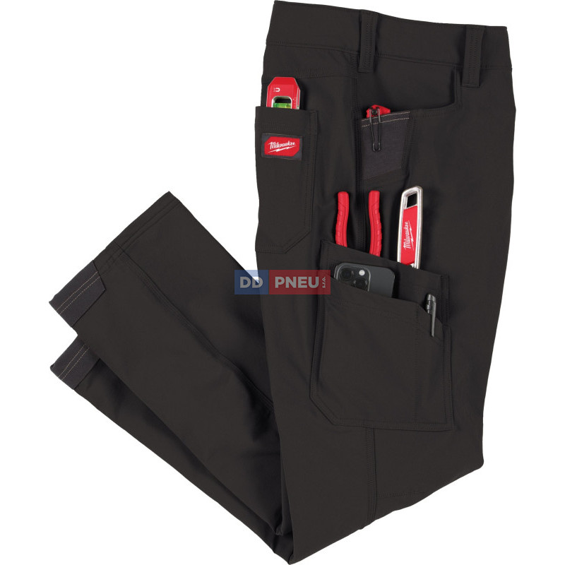 Strečové pracovné nohavice MILWAUKEE FREEFLEX™ – čierna, 44