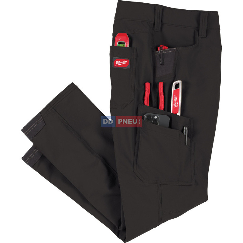 Strečové pracovné nohavice MILWAUKEE FREEFLEX™ – čierna, 60