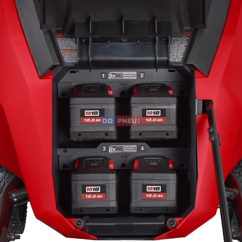 Snehová fréza na dva akumulátory Milwaukee M18 F2SSBL-122