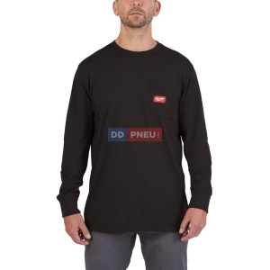 Tričko Milwaukee WT LS s dlhým rukávom - čierne