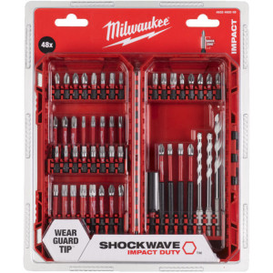Sada vrtákov a bitov MILWAUKEE SHOCKWAVE – 48 ks Sada vrtákov a bitov MILWAUKEE SHOCKWAVE – 48 ks