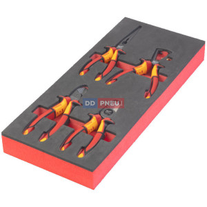 Penová vložka so sadou klieští VDE MILWAUKEE – 4 ks