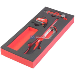 Penová vložka s náradím (pílka, meter, nôž) MILWAUKEE – 3ks