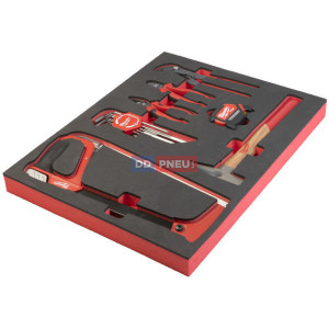 Penová vložka so sadou náradia MILWAUKEE – 15ks