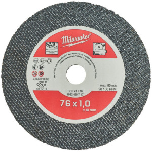 Tenký rezný kotúč na kov PRO+ Milwaukee SCS 41/76 – 5ks