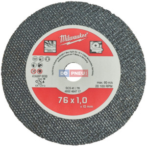 Tenký rezný kotúč na kov PRO+ Milwaukee SCS 41/76 – 5ks
