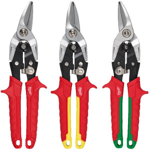 Sada nožníc na plech MILWAUKEE – 3ks