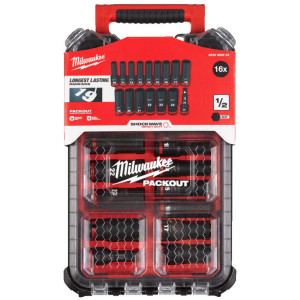 Systém PACKOUT™ – sada 1/2" nástavcov SHOCKWAVE™ IMPACT DUTY – 16 ks Systém PACKOUT™ – sada 1/2" nástavcov SHOCKWAVE™ IMPACT DUTY – 16 ks