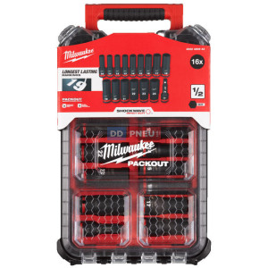 Systém PACKOUT™ – sada 1/2" nástavcov SHOCKWAVE™ IMPACT DUTY – 16 ks