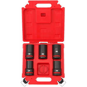 Sada 1" nástavcov MILWAUKEE SHOCKWAVE – 5 ks