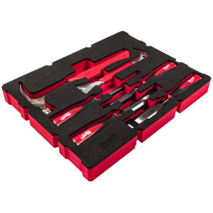 Penová vložka MILWAUKEE PACKOUT™ so sadou náradia na drevoobrábanie – 6 ks