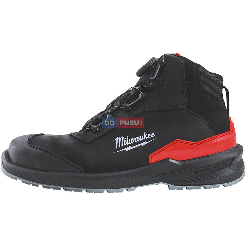 Bezpečnostná obuv MILWAUKEE Flextred™ S3S B1M110133 – kožená, čierna, BOA