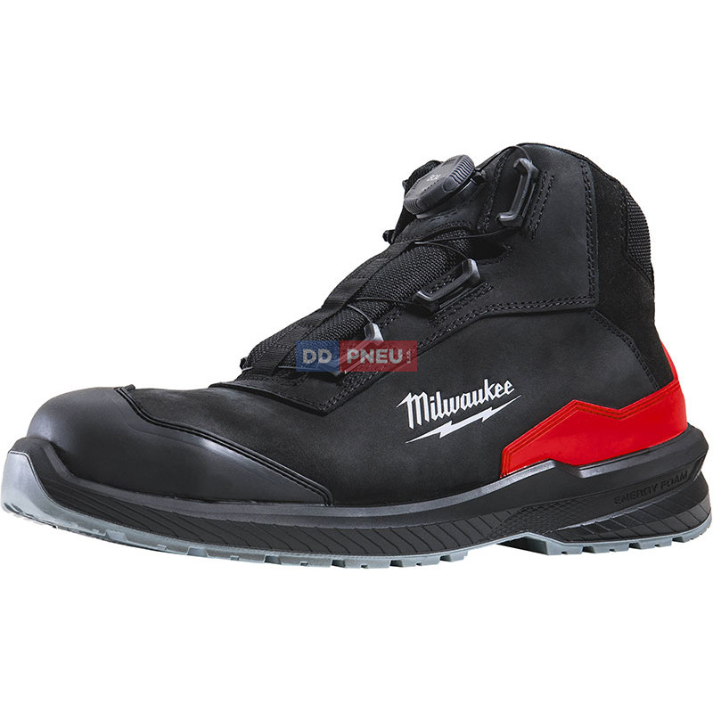 Bezpečnostná obuv MILWAUKEE Flextred™ S3S B1M110133 – kožená, čierna, BOA