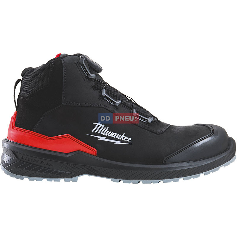 Bezpečnostná obuv MILWAUKEE Flextred™ S3S B1M110133 – kožená, čierna, BOA