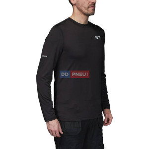 Spodné tričko s dlhým rukávom Milwaukee WORKSKIN™ CWB LS BL – čierne