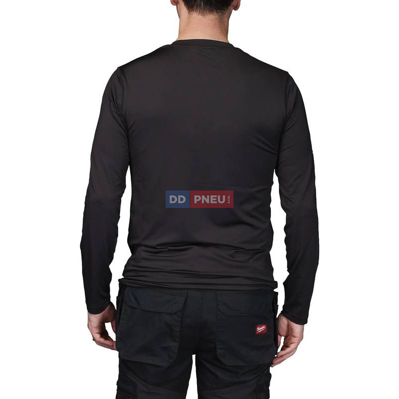 Spodné tričko s dlhým rukávom Milwaukee WORKSKIN™ CWB LS BL – čierne