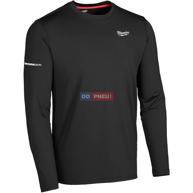 Spodné tričko s dlhým rukávom Milwaukee WORKSKIN™ CWB LS BL – čierne