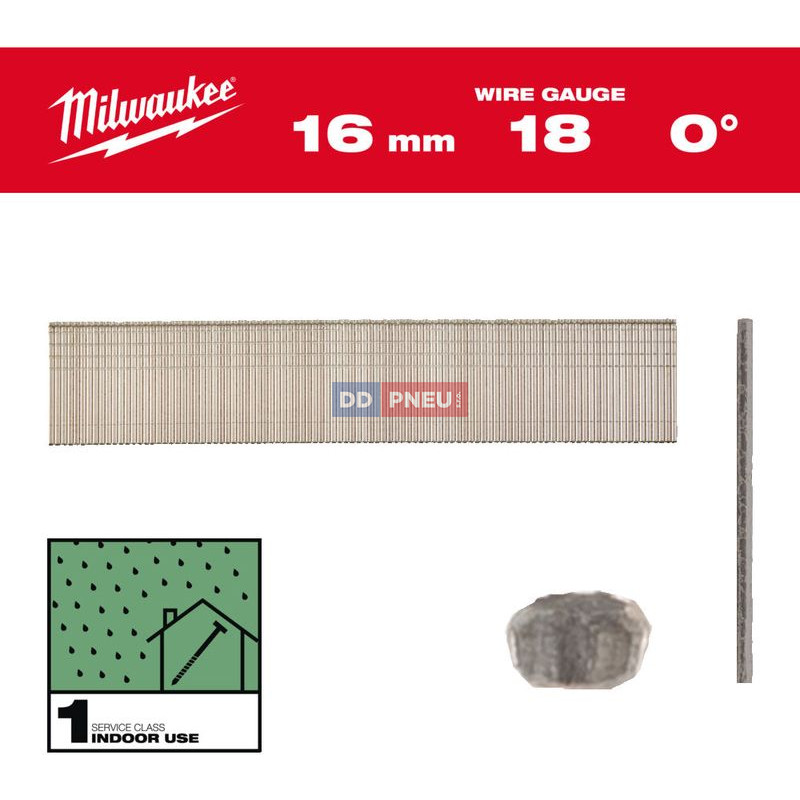 Drôtené klince, veľkosť 18, pozinkované – dĺžka 16 mm Drôtené klince, veľkosť 18, pozinkované – dĺžka 16 mm
