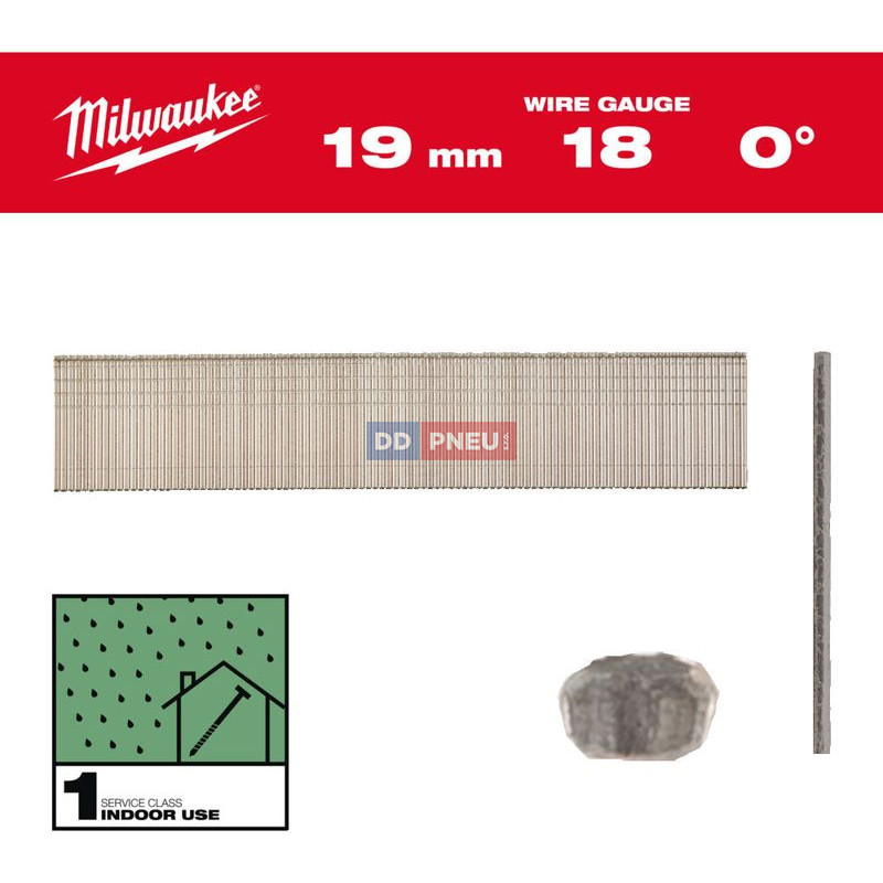 Drôtené klince, veľkosť 18, pozinkované – dĺžka 19 mm Drôtené klince, veľkosť 18, pozinkované – dĺžka 19 mm
