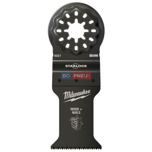 Bimetalový nôž MILWAUKEE na ponorné rezy do dreva s klincami – šírka 35 mm  Bimetalový nôž MILWAUKEE na ponorné rezy do dreva s klincami – šírka 35 mm