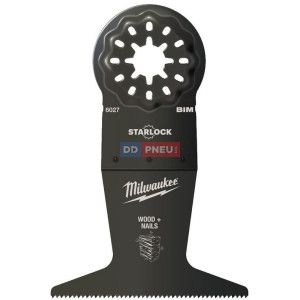 Bimetalový nôž MILWAUKEE pre široké ponorné rezy do dreva s klincami – šírka 65 mm  Bimetalový nôž MILWAUKEE pre široké ponorné rezy do dreva s klincami – šírka 65 mm