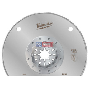 Univerzálny bimetalový segmentovaný kotúč MILWAUKEE – šírka 100 mm