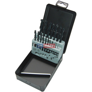 Sada vrtákov na kov  MILWAUKEE HSS – 19 ks