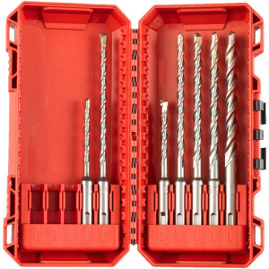 Sada dvojbritých vrtákov SDS Plus M2 – 7 ks