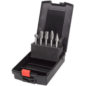 Sada karbidových fréz MILWAUKEE TC 6 x 10mm - 5 ks Sada karbidových fréz MILWAUKEE TC 6 x 10mm - 5 ks