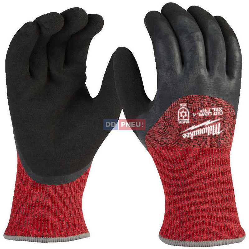 Zimné rukavice odolné proti prerezaniu Stupeň 4