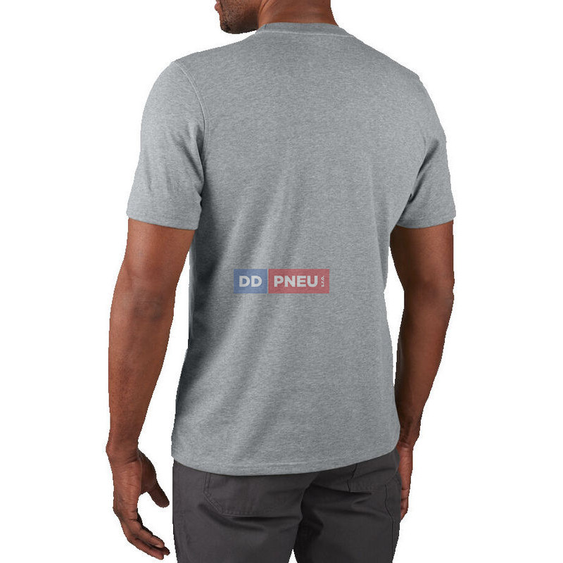Hybridné tričko MILWAUKEE s krátkym rukávom – šedé