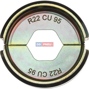 Krimpovacie čeľuste R pre rúrkové káble a konektory 16-300 mm  Krimpovacie čeľuste R pre rúrkové káble a konektory 16-300 mm