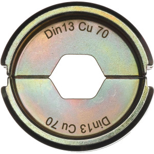 Krimpovacie čeľuste DIN pre medené oká a spojky 16-300 mm 