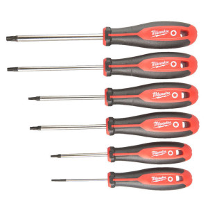 Sada skrutkovačov Torx MILWAUKEE – 6ks